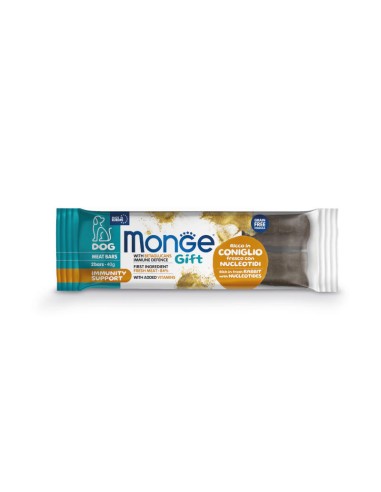 Monge Gift Meat Bars Dog Adult Kaninchen mit Betaglukanen 40g