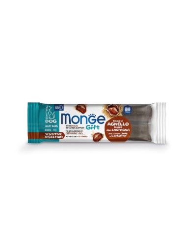 Monge Gift Meat Bars Dog Adult Lamm mit Kastanien 40g