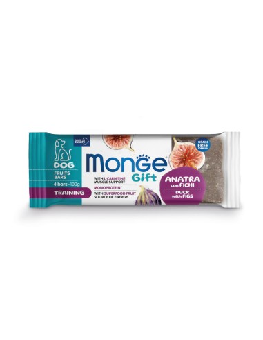 Monge Gift Fruits Bars Dog Adult Ente mit Feigen 100g