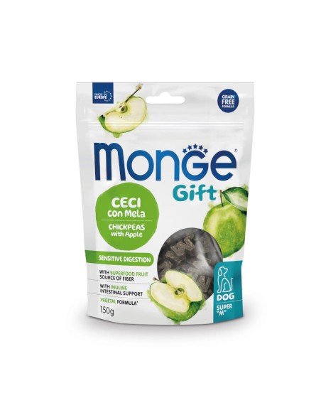 Monge Gift Super "M" Dog Adult Chickpeas with apple 150g