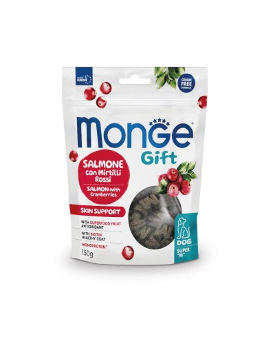 Monge Gift Super "M" Dog Adult Łosoś z żurawiną 150g