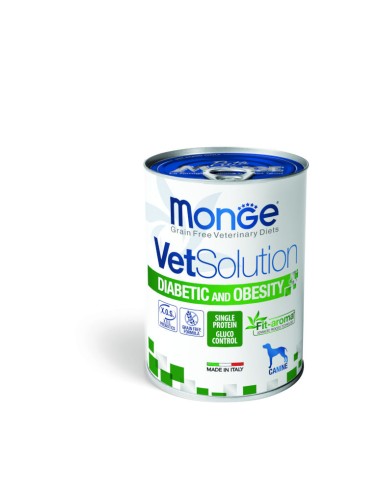 MONGE VETSOL DOG- DIABETIC AND OBESITY 400g