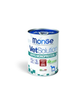 MONGE VETSOLUTION DOG- HYPO MONOPROTEIN LAMB 400g