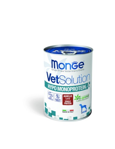 MONGE VETSOLUTION DOG- HYPO MONOPROTEIN JAGNIĘCINA 400g