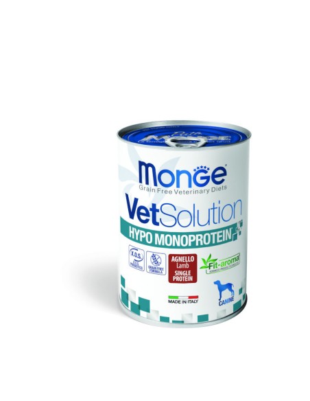 MONGE VETSOLUTION DOG- HYPO MONOPROTEIN LAMM 400g