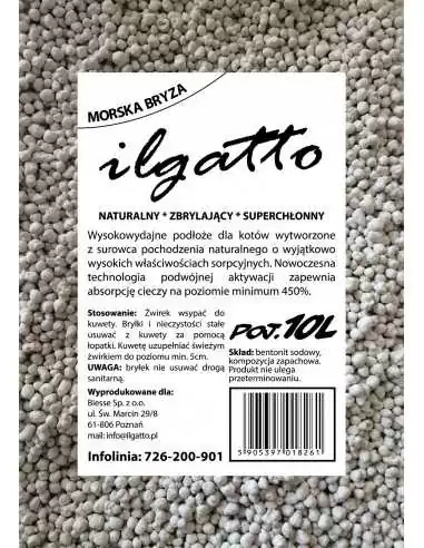 Ilgatto litter 10l - forest scent