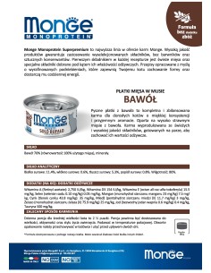 MONOPROTEIN z mięsem bawoła 80g 2