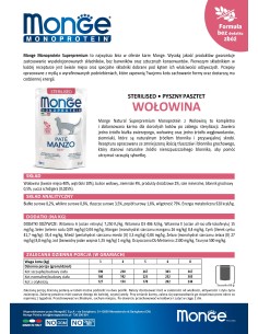 MONGE MONOPROTEIN mit Rindfleisch 85g 2