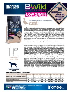 BWILD DOG ADULT GANS 12kg 2