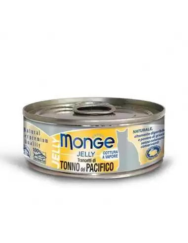 MONGE NATURAL TUŃCZYK ŻÓŁTOPŁETWY w galarecie 80g