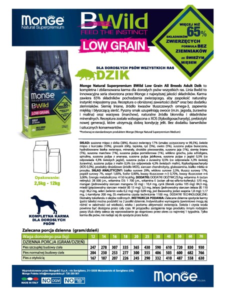 BWILD ADULT WILD 7,5 kg