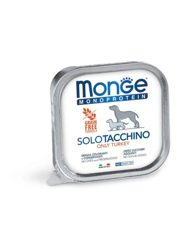 MONGE DOG SOLO TURKEY 150g