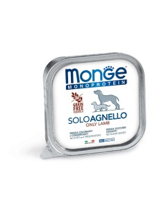 MONGE DOG SOLO JAGNIĘCINA 150g