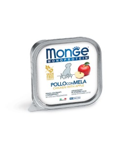 MONGE DOG FRUIT M JUNIOR HUHN MIT APFEL 150g