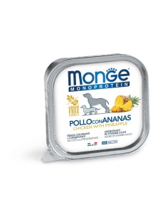 MONGE DOG FRUIT M HÄHNCHEN MIT ANANAS 150g