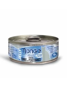 MONGE NATURAL TUŃCZYK Z RYBĄ OCEANICZNĄ w galarecie  80G 2