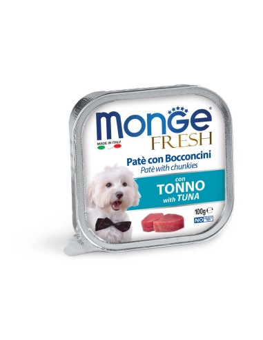 MONGE FRESH PATE WITH TUNA 100g