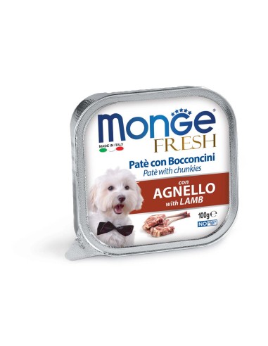 MONGE FRESH PATE MONGE MIT LAMM 100g