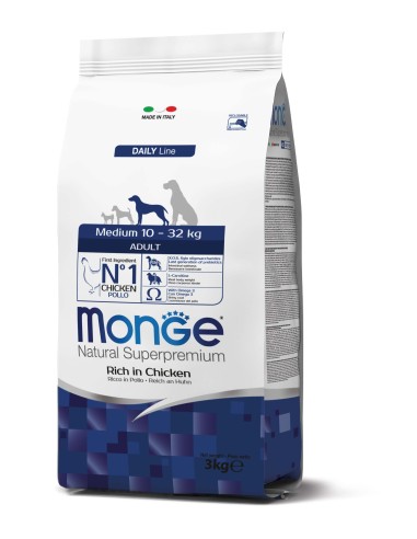 MONGE MEDIUM ADULT 3KG