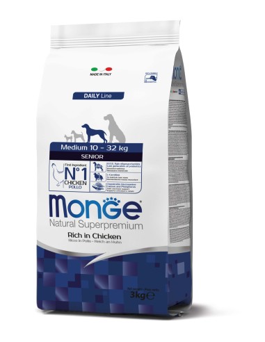 MONGE MEDIUM SENIOR 3KG