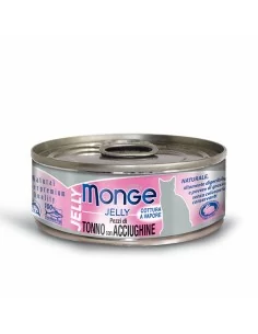 MONGE NATURAL TUŃCZYK Z ANCHOIS w galarecie 80G 2