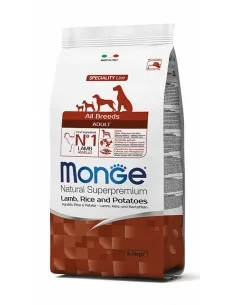 OUTLET DOG ADULT LAMB WITH RICE AND POTATOES 2.5KG