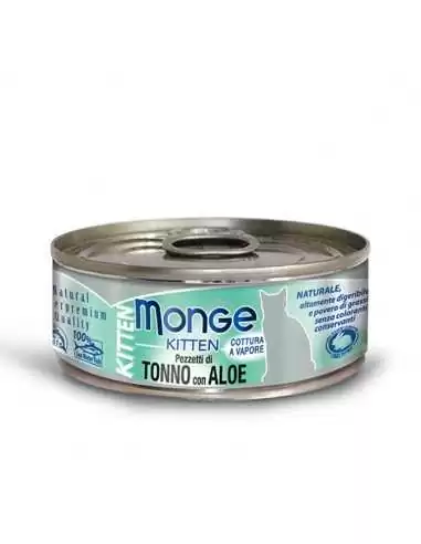 MONGE KITTEN TUNA IN GALLERY WITH ALOE 80G