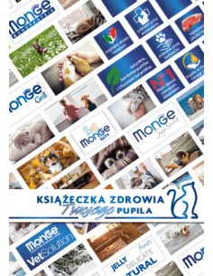 Książeczka zdrowia Monge dla kota