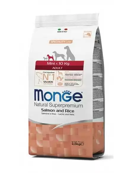 OUTLET DOG MINI ADULT ŁOSOŚ Z RYŻEM 2,5KG