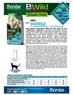 OUTLET CAT BWILD GRAIN FREE ADULT COD MIT KARTOFFELN UND... 2