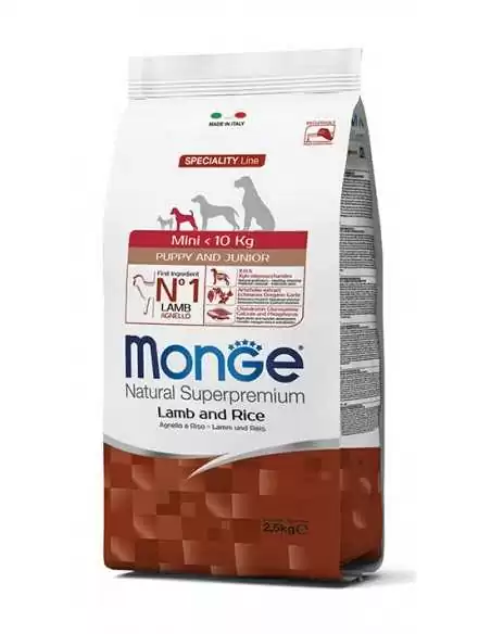 OUTLET MINI PUPPY LAMB AND RICE 2.5KG