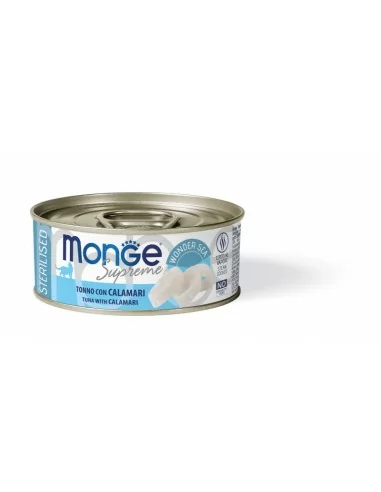 outlet Monge Supreme can Sterilised Tuna with squid 80g