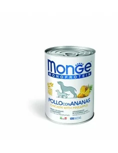 OUTLET MONGE DOG FRUIT CHICKEN WITH PINEAPPLE 400g