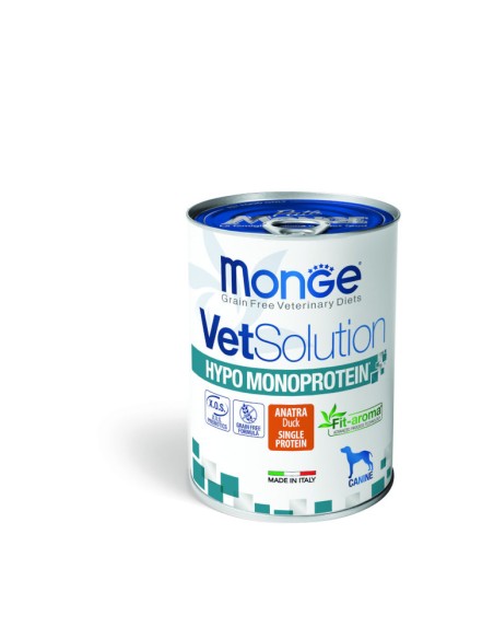 OUTLET VETSOLUTION DOG- HYPO MONOPROTEIN DUCK 400g