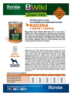 OUTLET BWILD KORNFREIE MINI ADULT ENTE 400g 2