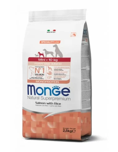 outlet MINI PUPPY SALMON WITH RICE 2,5KG