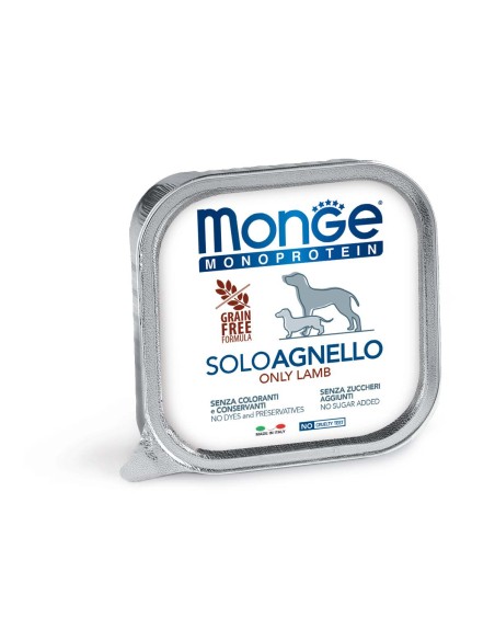 OUTLET MONGE DOG SOLO JAGNIĘCINA 150g