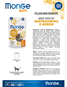 Monge Gift Filled and Crunchy Cat Adult Schweinefleisch... 2