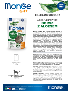 Monge Gift Filled and Crunchy Cat Adult Kabeljau mit Aloe... 2