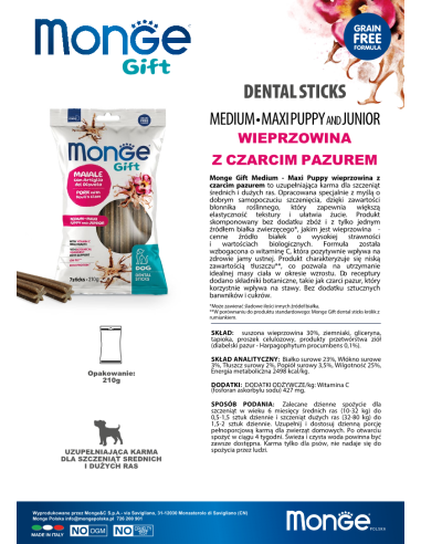 Monge Gift Dental sticks Medium - Maxi Puppy...