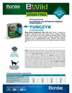 BWILD GRAIN FREE PASZTET Z TUŃCZYKIEM 100g 2