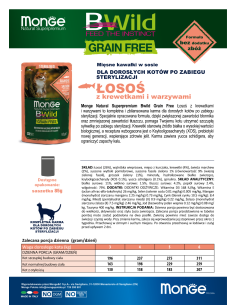 MONGE BWILD Grain Free Lachs mit Garnelen und Gemüse in... 2