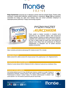 FRISCHE PATE MONGE MIT HÄHNCHEN 100g 2