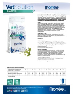 VETSOLUTION DOG-DIABETIC 2KG 2