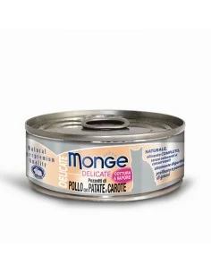 MONGE NATURAL KURCZAK Z ZIEMNIAKAMI I MARCHEWKĄ w sosie 80G 2