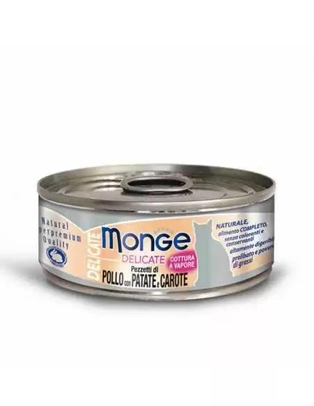 MONGE DELICATE HÜHNCHEN MIT KAROTTE UND KARTOFFEL 80G
