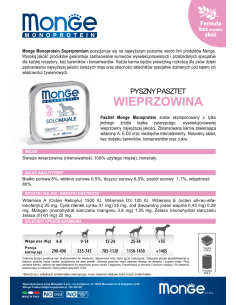 MONGE DOG SOLO PORK 150g 2