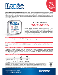 OUTLET MONGE DOG SOLO BEEF 150g 2