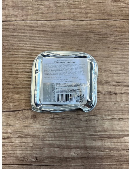 OUTLET MONGE FRESH PASZTET Z KACZKĄ 100g