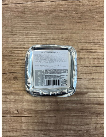 OUTLET MONGE FRESH PASZTET Z WOŁOWINĄ 100g